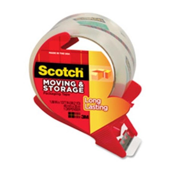 3M Commercial 3M MMM3650SRD Tape With Dispenser- 1-.88in.x38.2 Yds- Clear MMM3650SRD